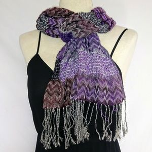 💜 Soft Chevron Scarf #hundredsofscarves